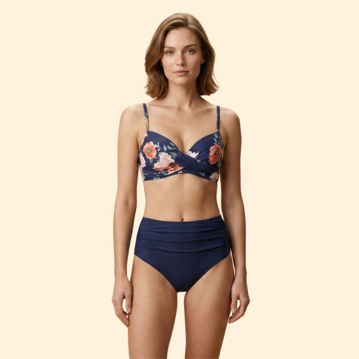 Women's Twist-Front Bikini Set