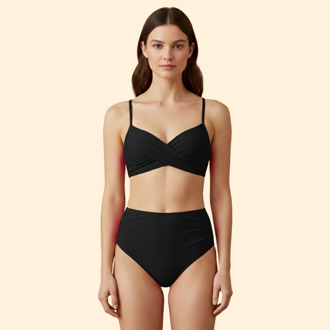 Women's Twist-Front Bikini Set
