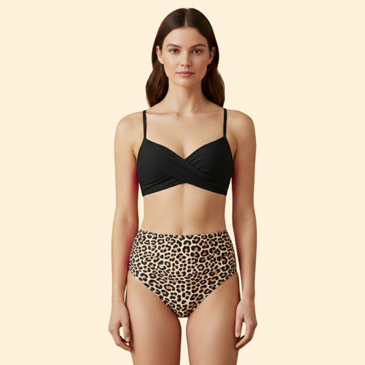Women's Twist-Front Bikini Set