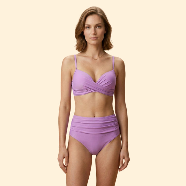Women's Twist-Front Bikini Set