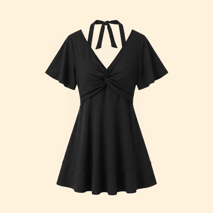 Women's Twist Front Mini Dress