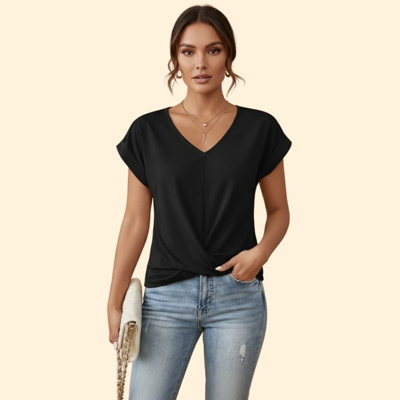 Women’s Twisted V-Tee