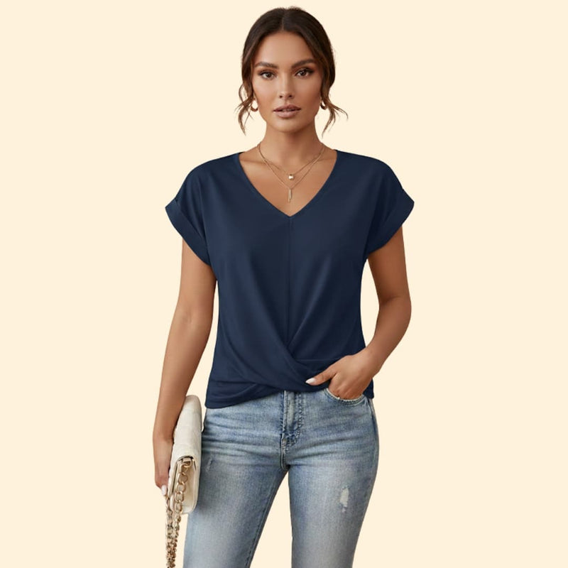 Women’s Twisted V-Tee