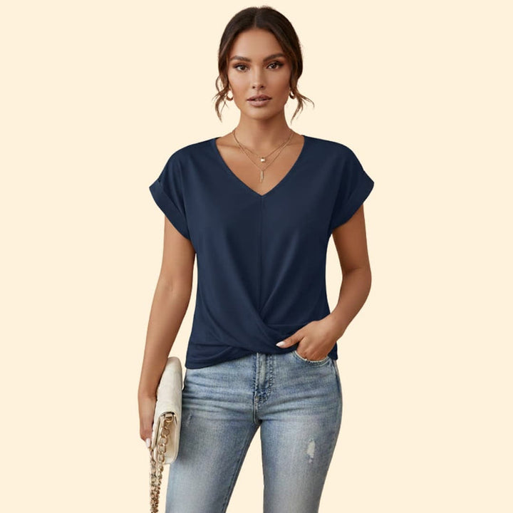 Women’s Twisted V-Tee