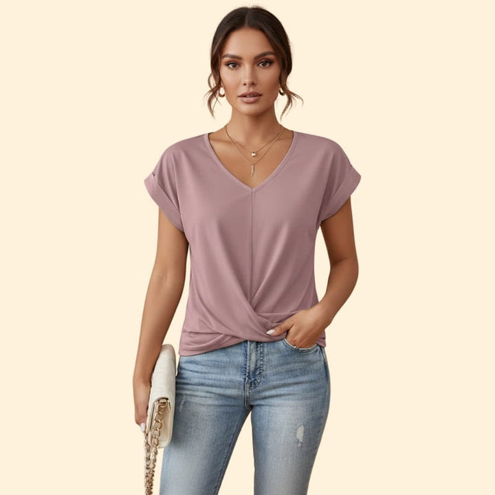 Women’s Twisted V-Tee