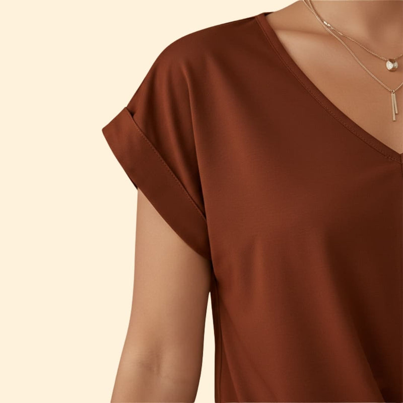 Women’s Twisted V-Tee