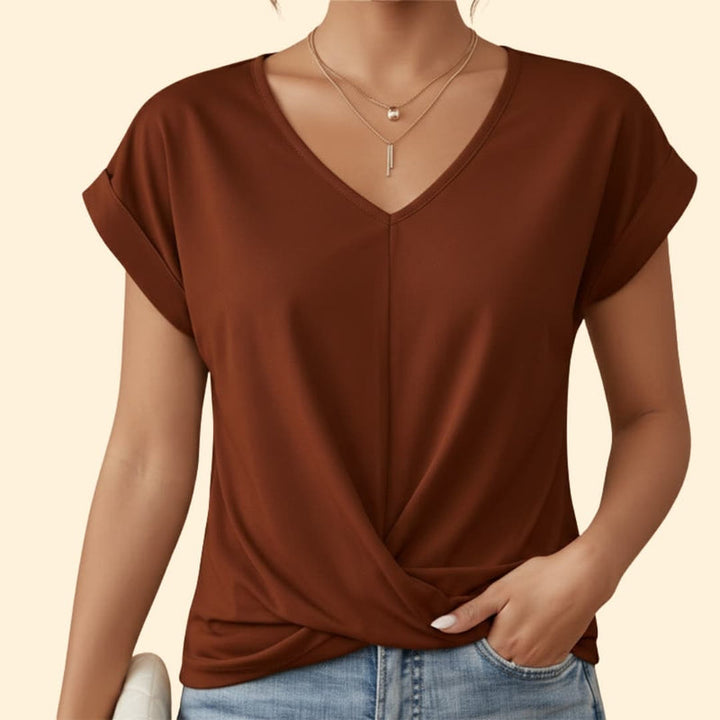 Women’s Twisted V-Tee