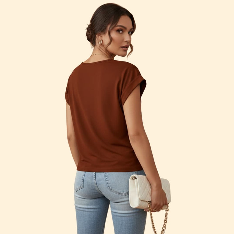 Women’s Twisted V-Tee