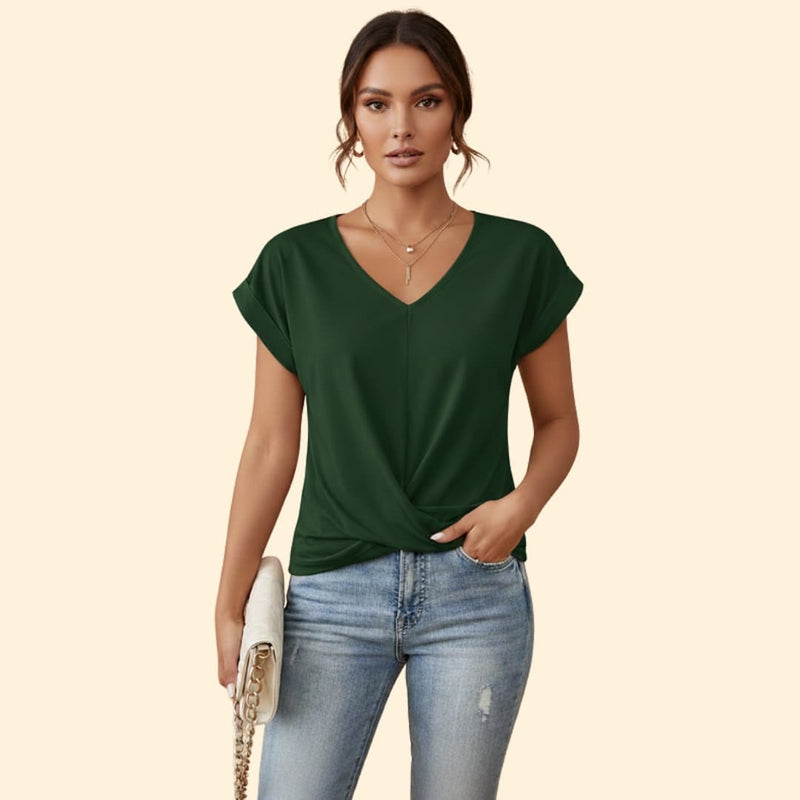 Women’s Twisted V-Tee