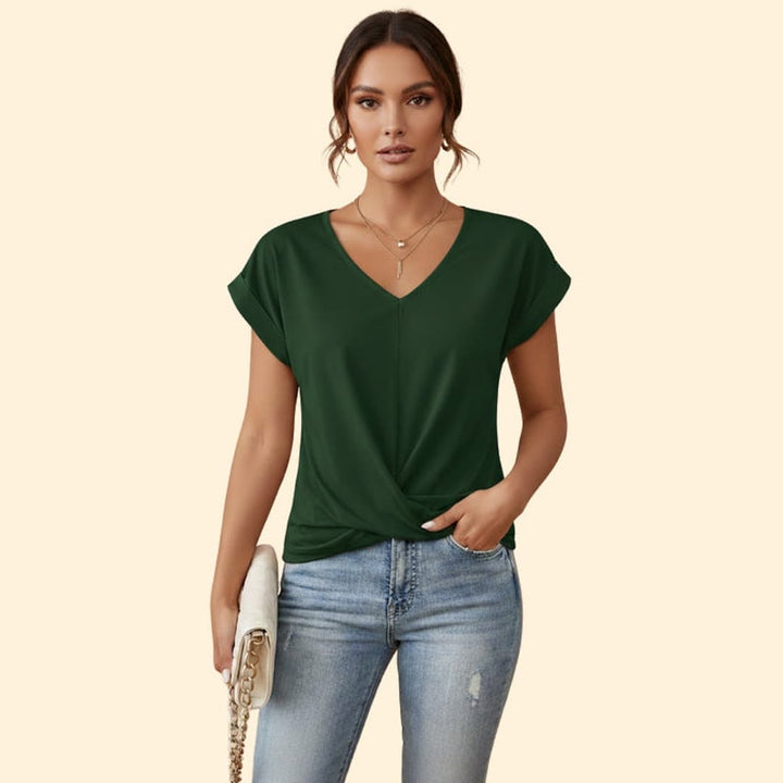 Women’s Twisted V-Tee