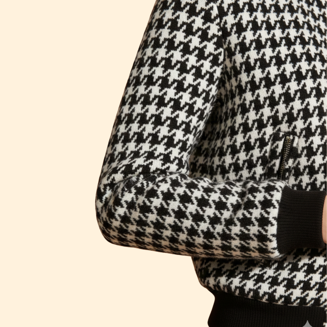 Women's Urban Check Bomber Jacket