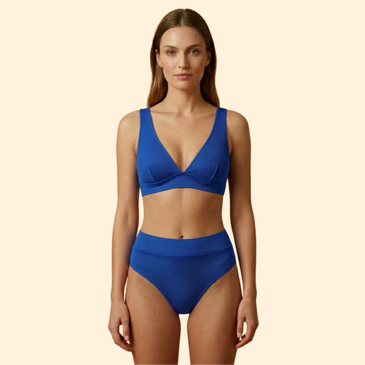 Women's V-Neck Bikini Set