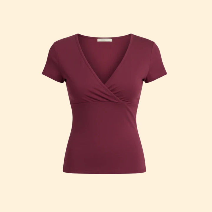 Women's V-Neck Fitted Tee