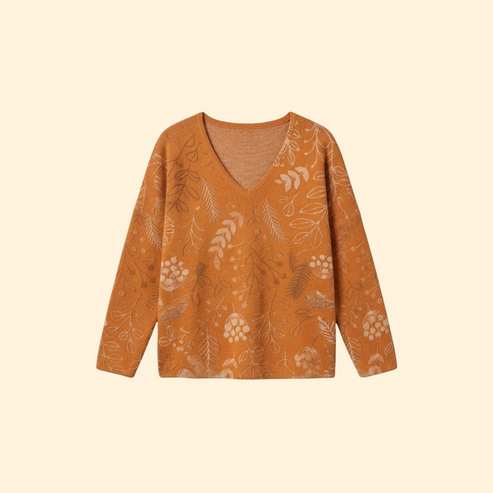 Women's V-Neck Loose Top