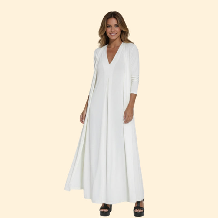 Women's V-Neck Maxi Dress