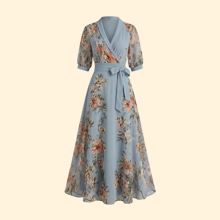 Women's V-Neck Maxi Dress