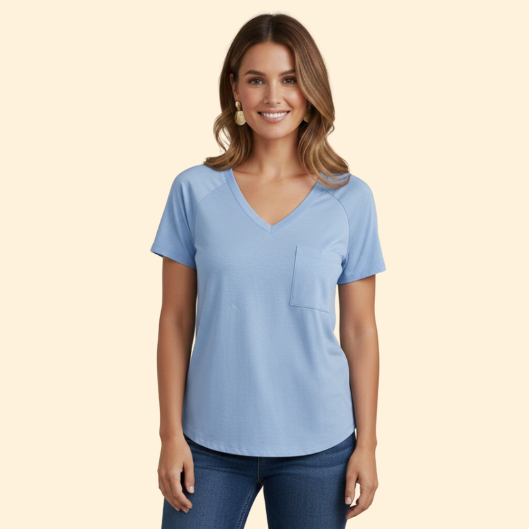 Women’s V-Neck Pocket T-Shirt