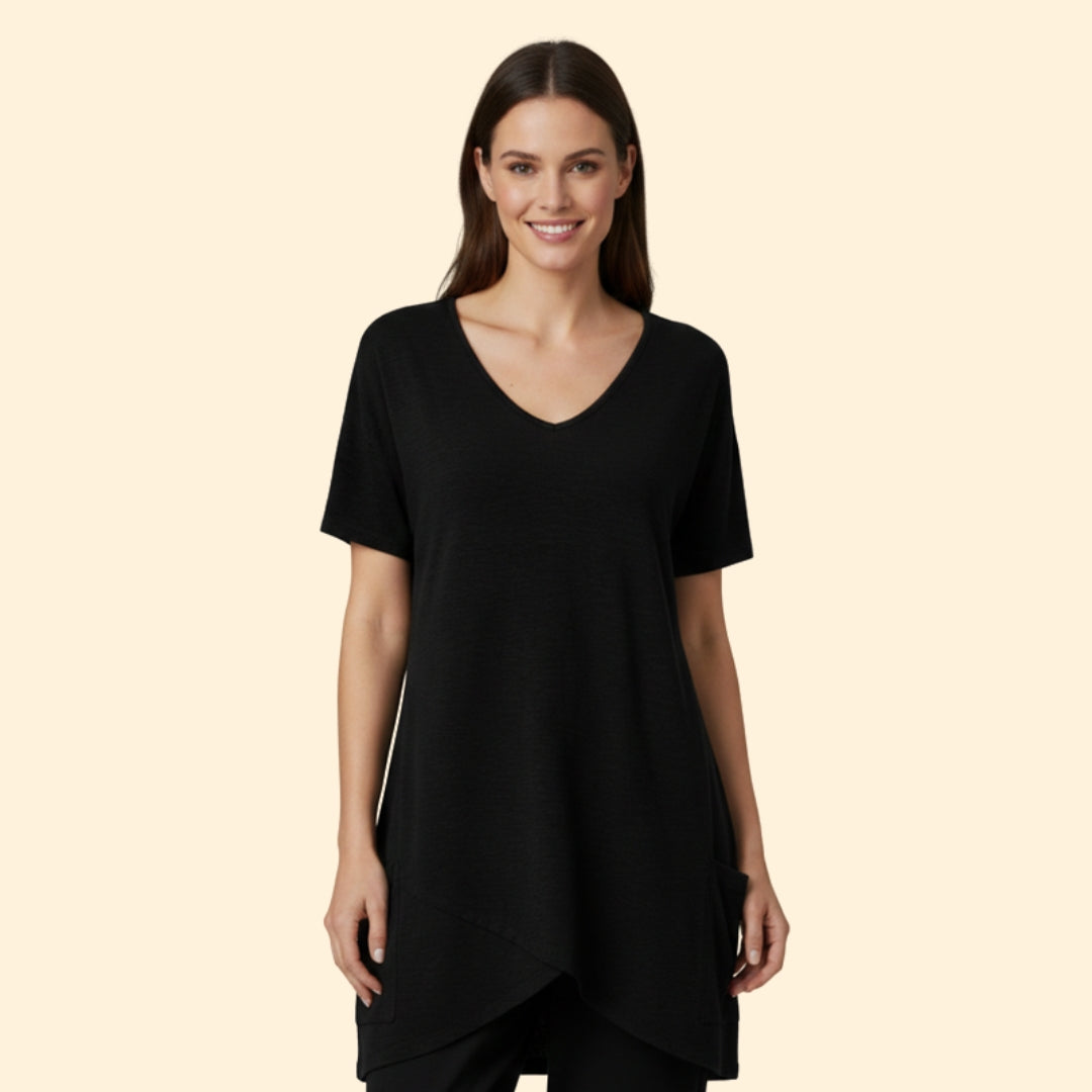 Women's V-Neck Pocket Top