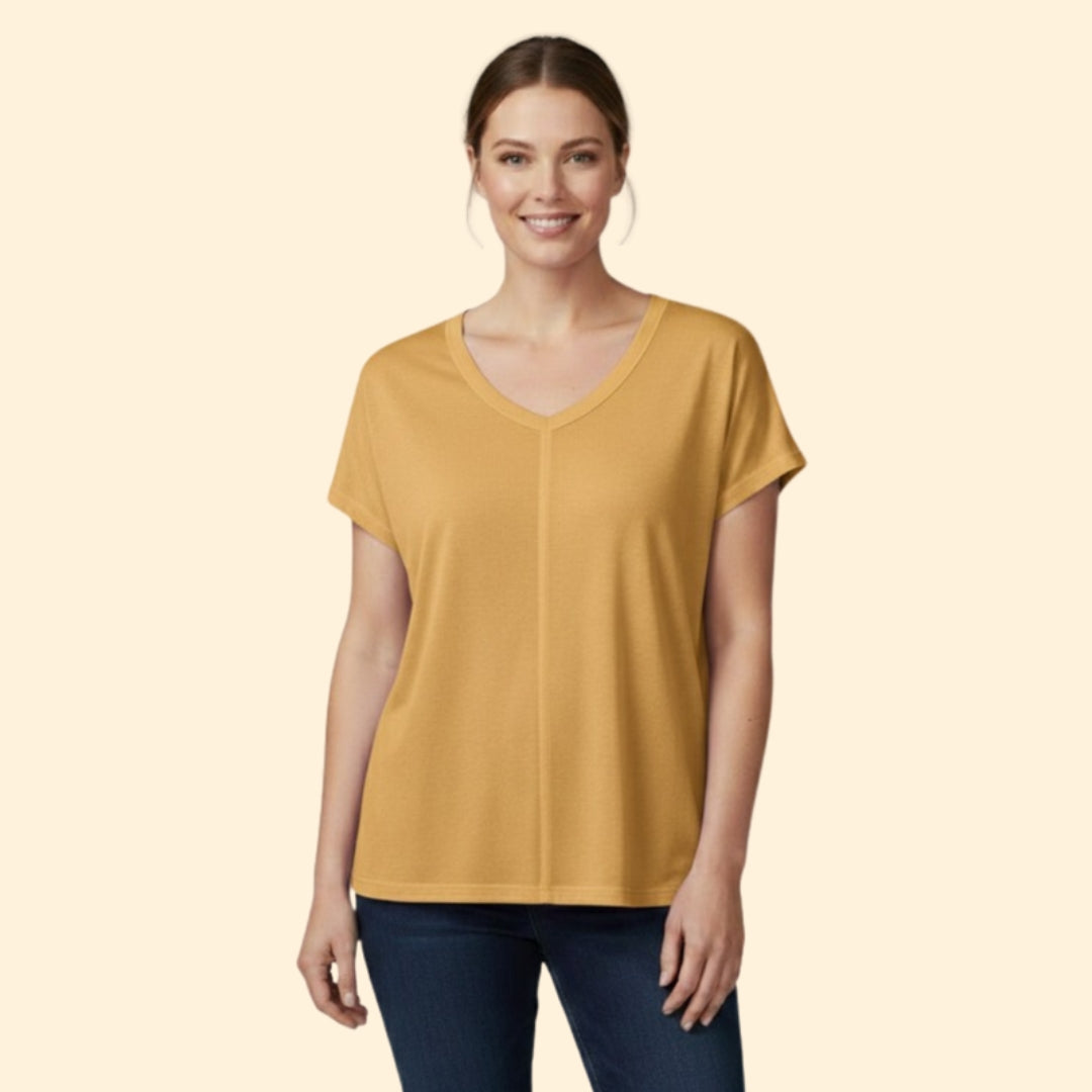 Women's V-Neck Relaxed Tee