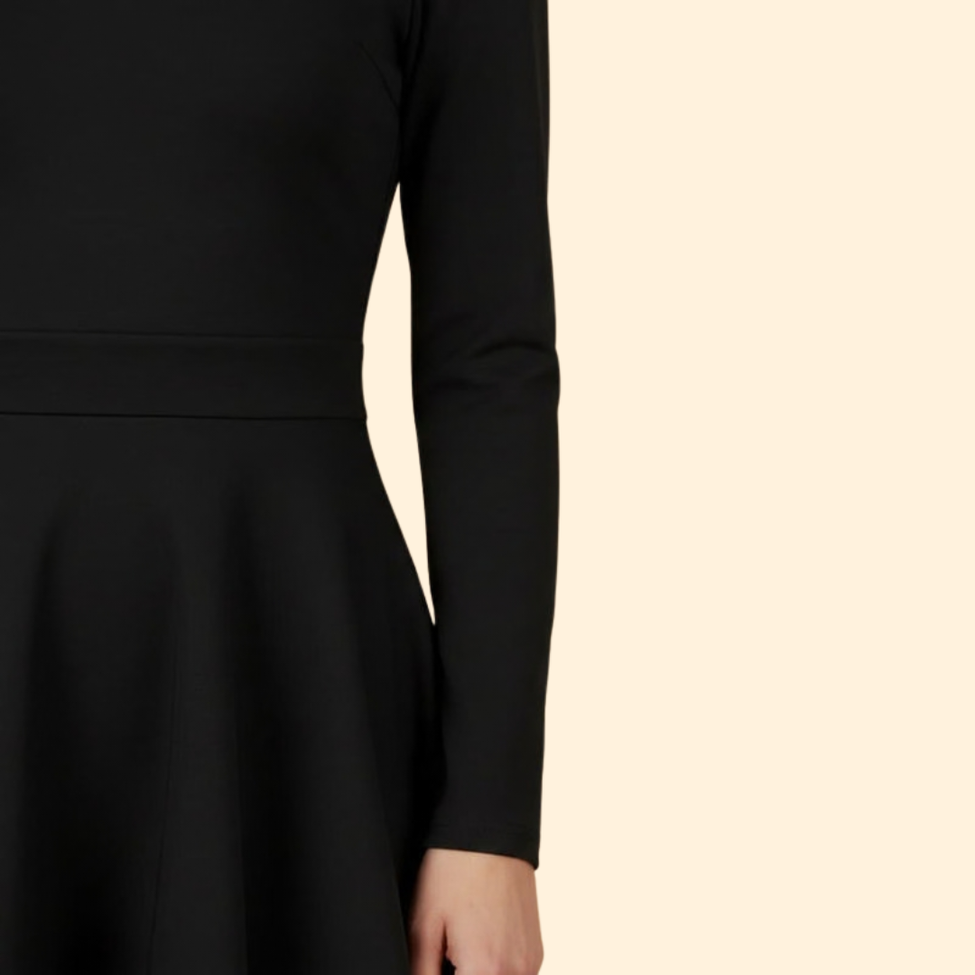 Women’s V-neck Flared Dress
