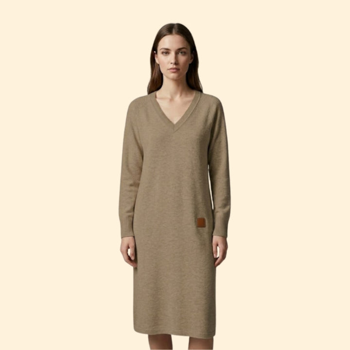 Women’s V Neck Lounge Dress