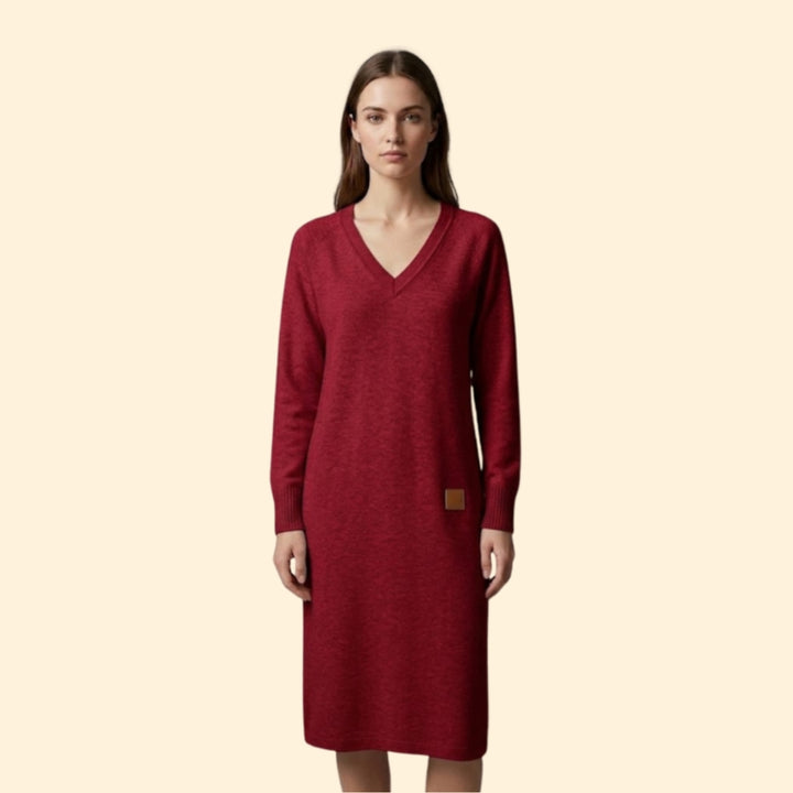 Women’s V Neck Lounge Dress