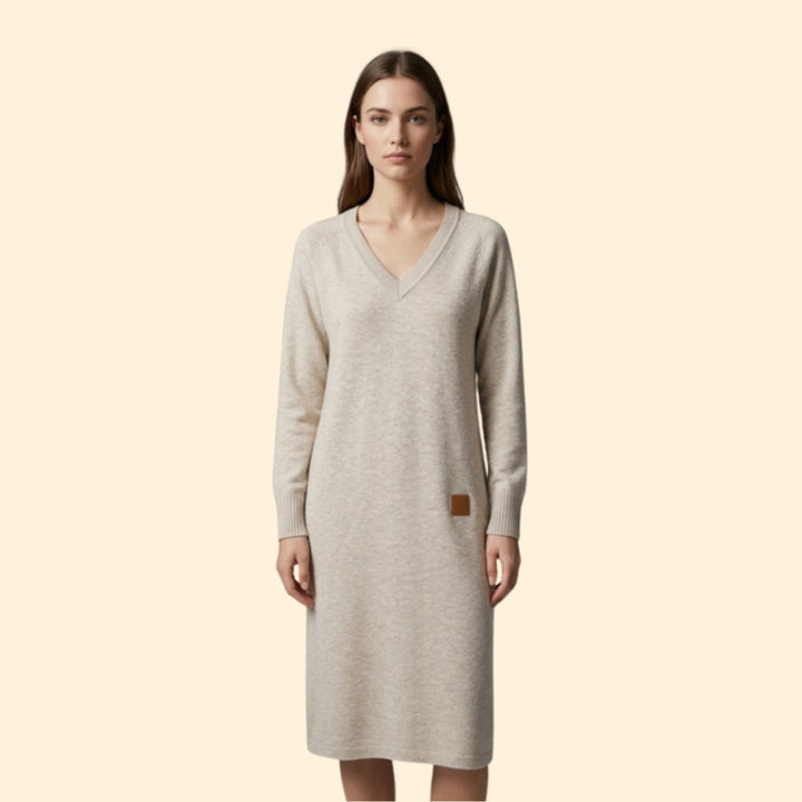 Women’s V Neck Lounge Dress