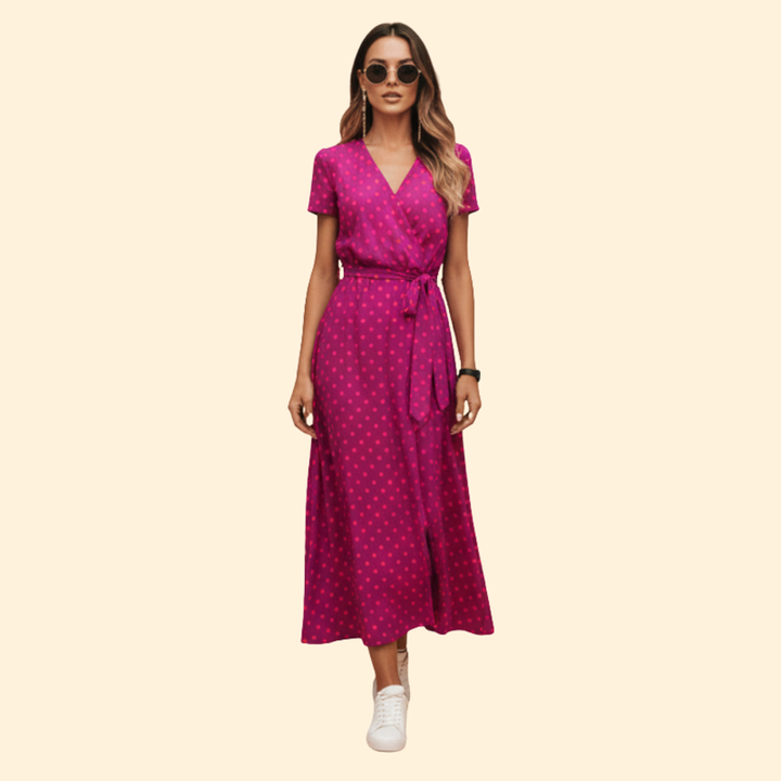 Women's Vibrant Floral Dress