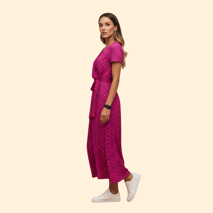 Women's Vibrant Floral Dress