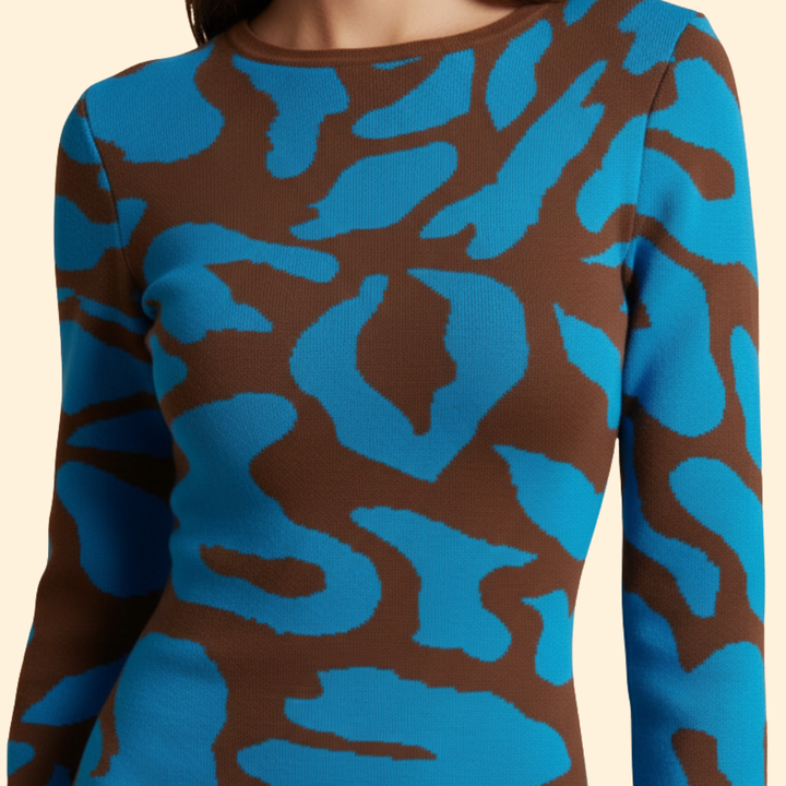Women’s Vibrant Floral Print Dress
