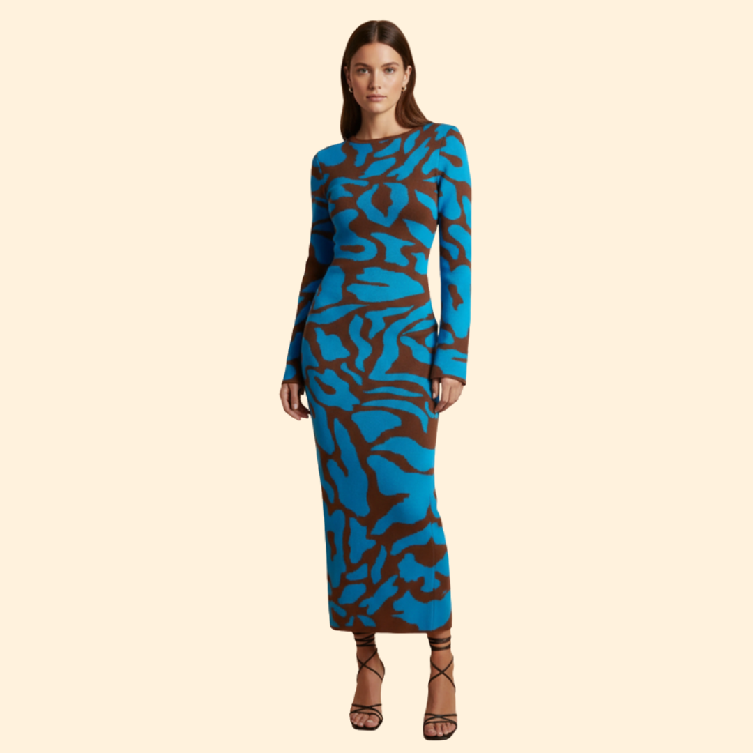 Women’s Vibrant Floral Print Dress
