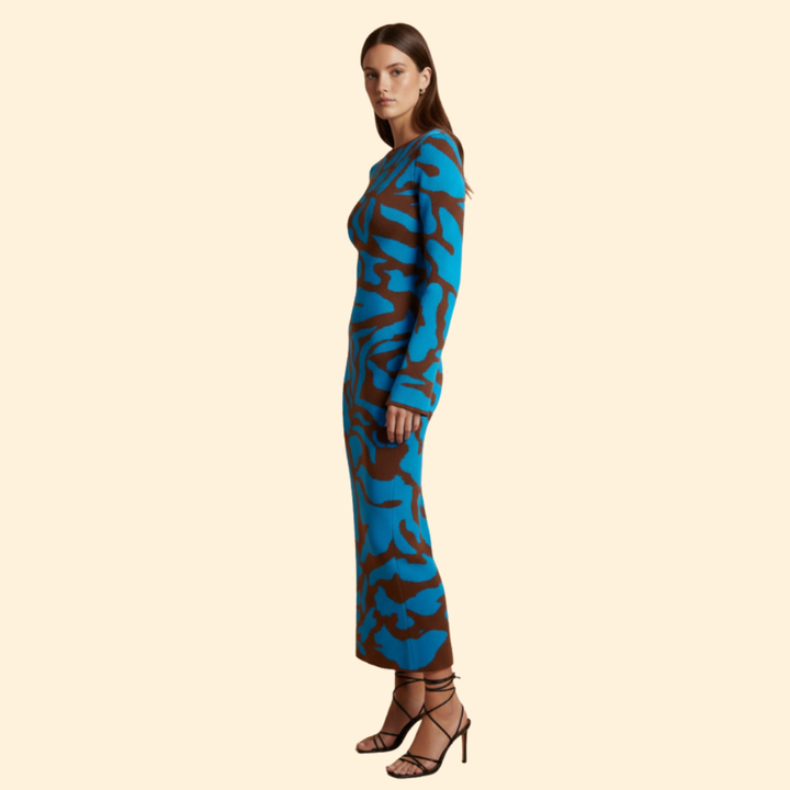 Women’s Vibrant Floral Print Dress
