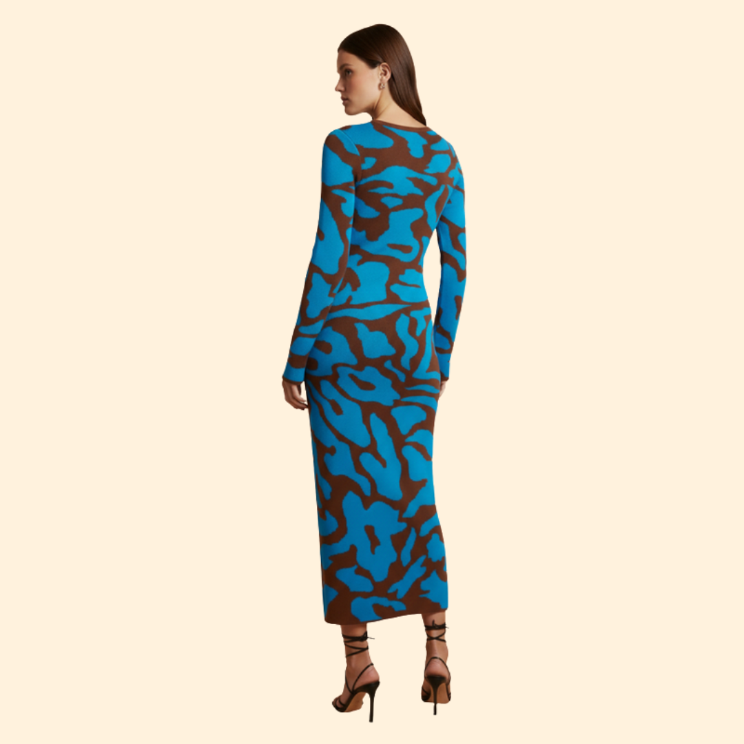 Women’s Vibrant Floral Print Dress