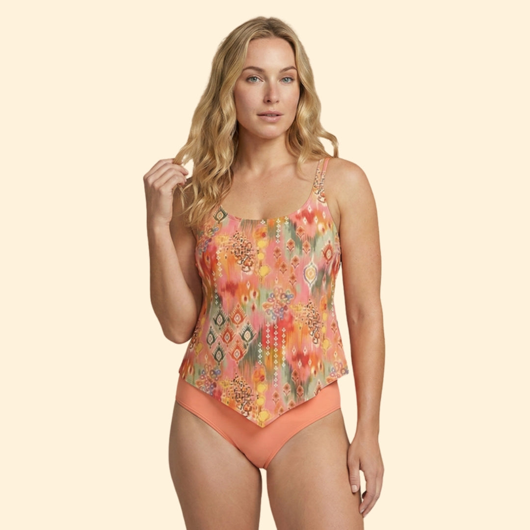 Women's Vibrant Tankini Set