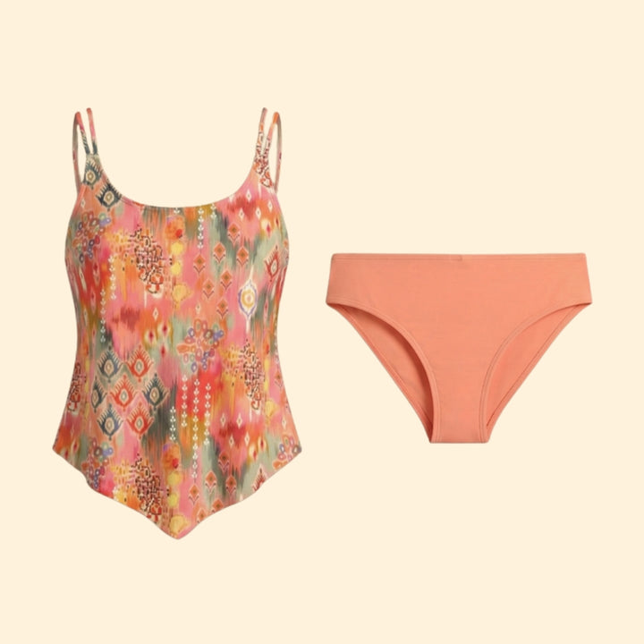 Women's Vibrant Tankini Set