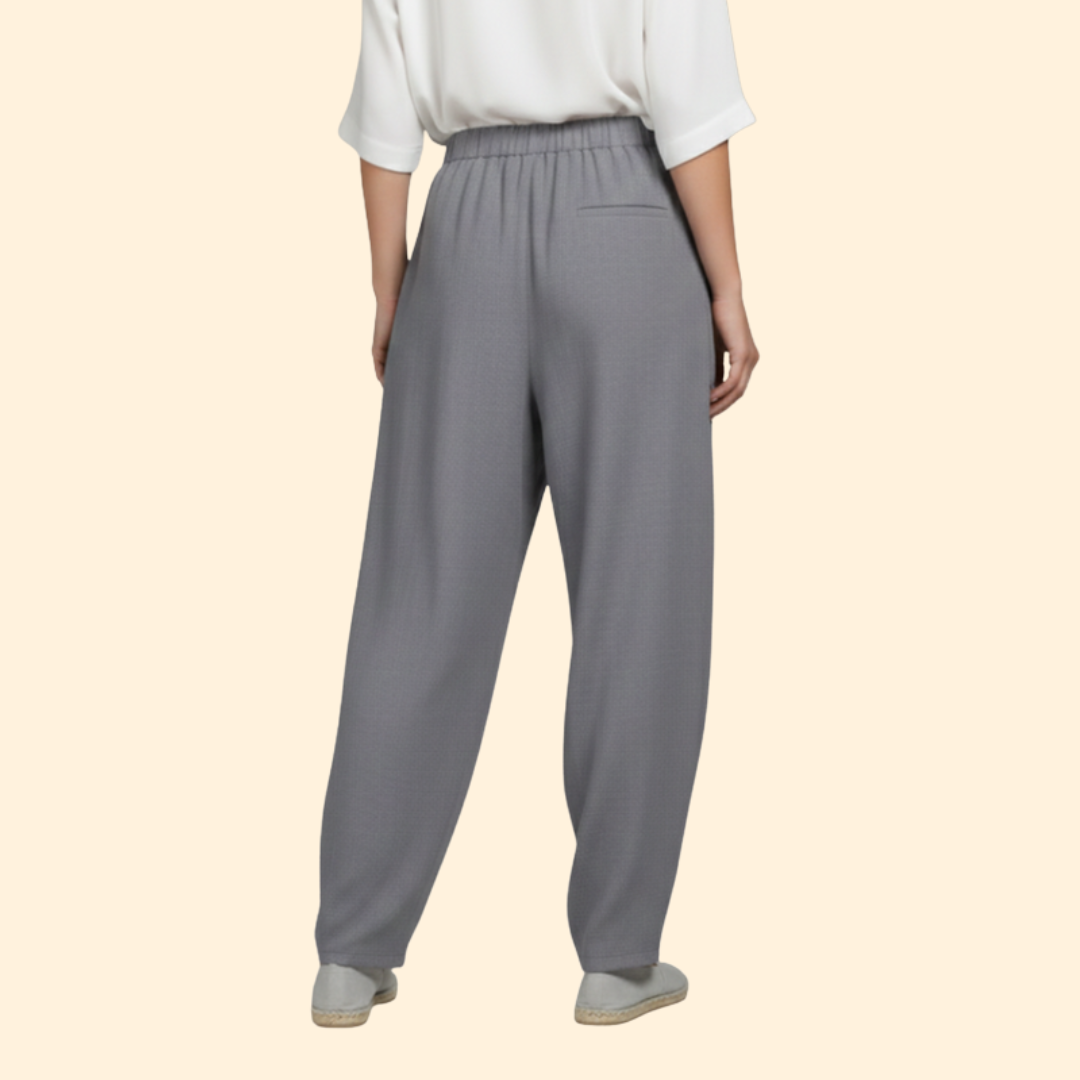 Women's Wide-Leg Palazzo Trousers with Pockets