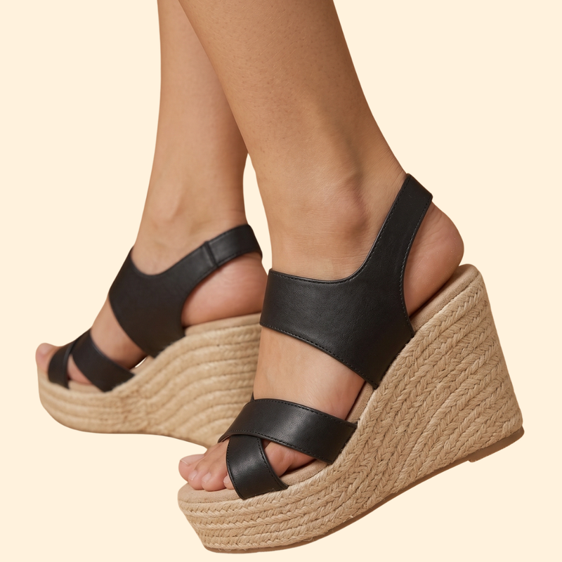 Women's Woven Ankle Strap Sandals