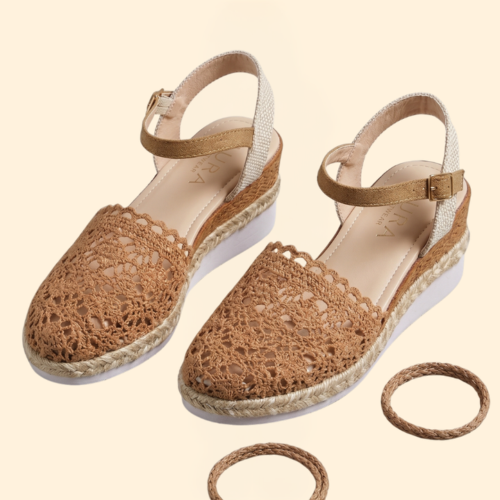 Women's Woven Platform Sandals