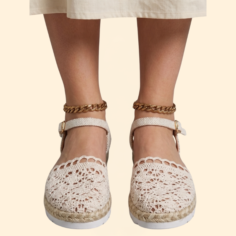 Women's Woven Platform Sandals