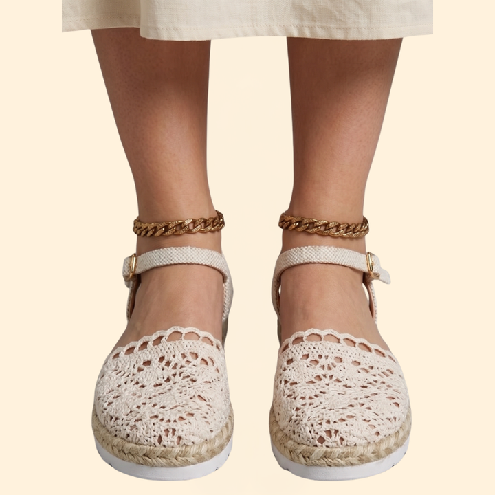 Women's Woven Platform Sandals