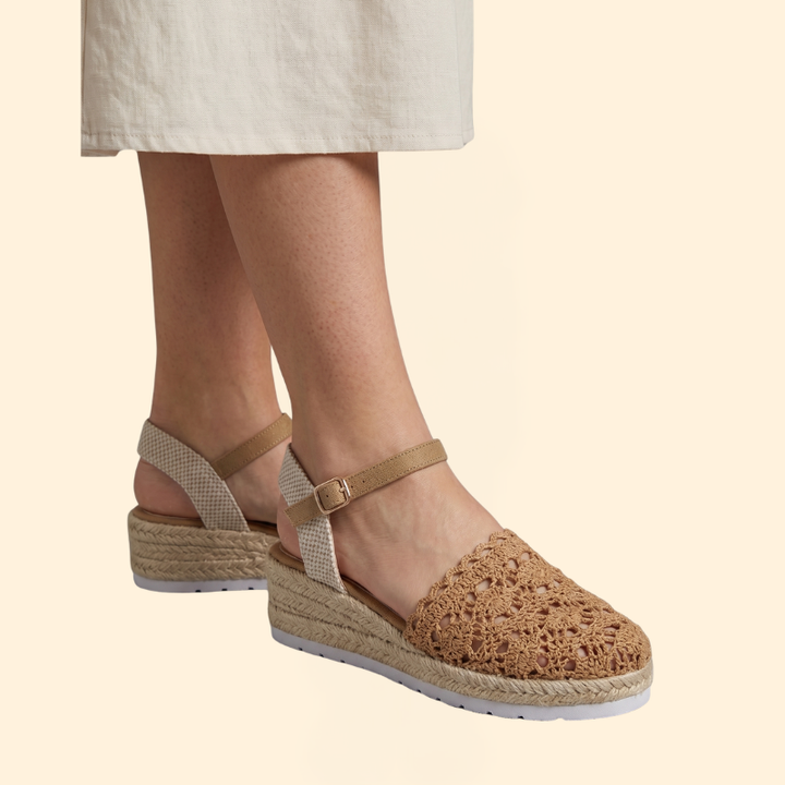 Women's Woven Platform Sandals