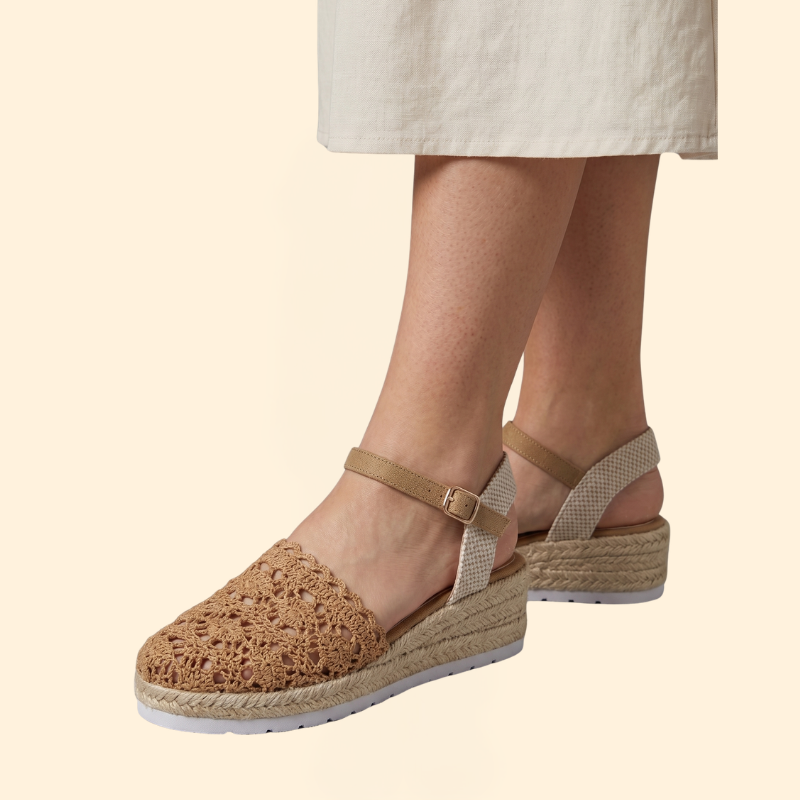 Women's Woven Platform Sandals