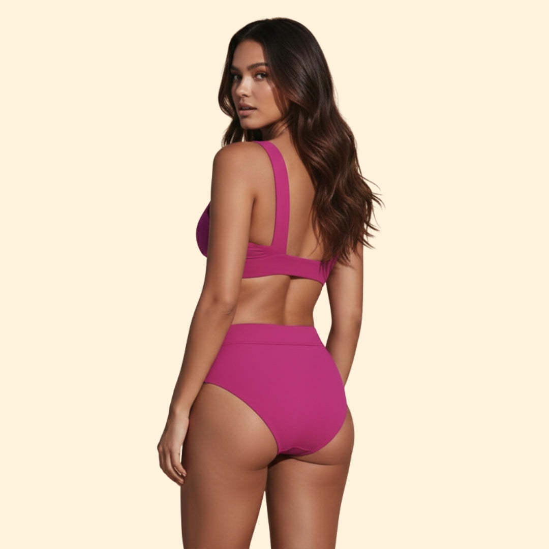 Women's Wrap-Style Bikini Set