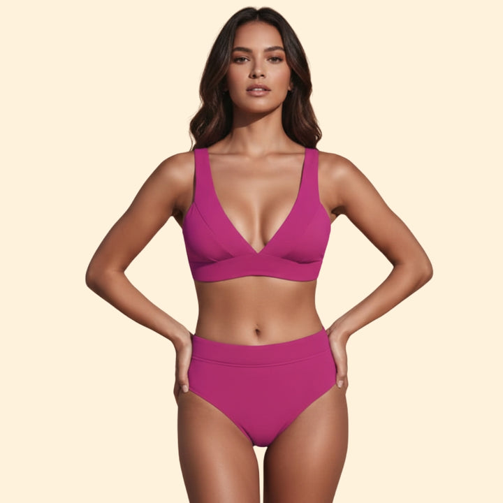 Women's Wrap-Style Bikini Set