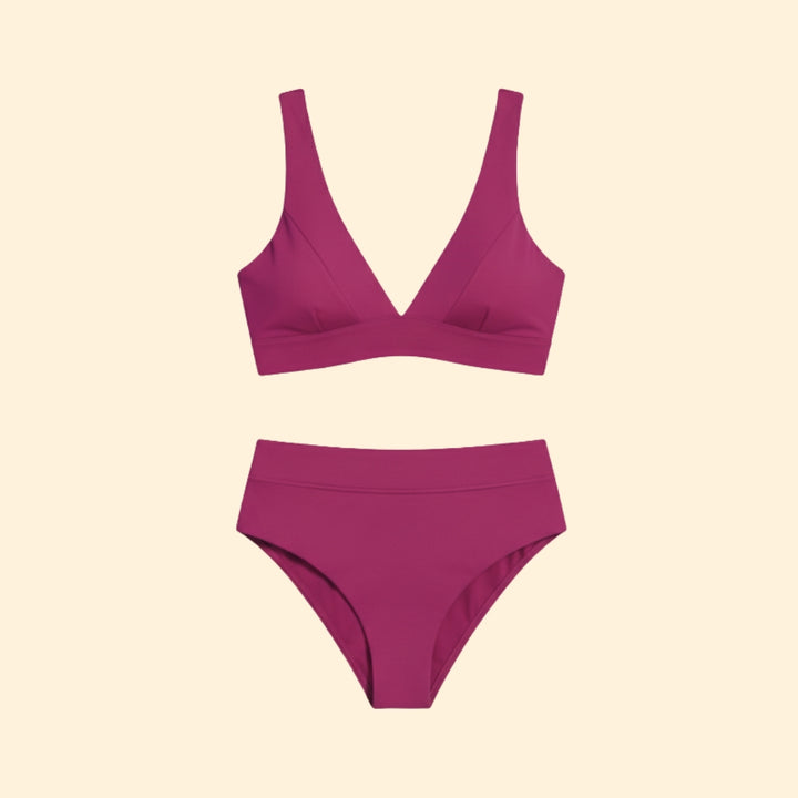 Women's Wrap-Style Bikini Set