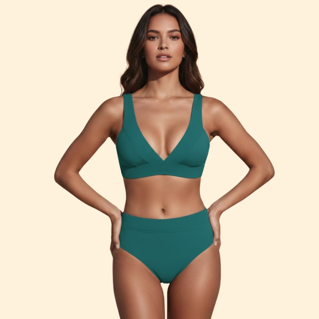 Women's Wrap-Style Bikini Set