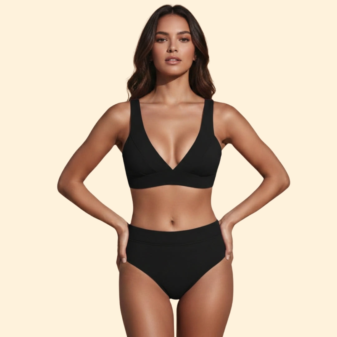 Women's Wrap-Style Bikini Set
