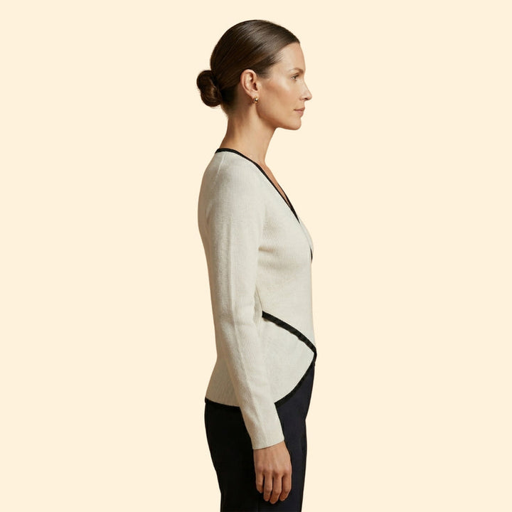 Women's Wrap Knit Top