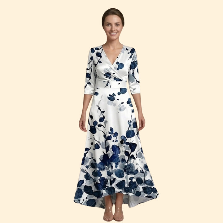 Women's Wrap Midi Dress