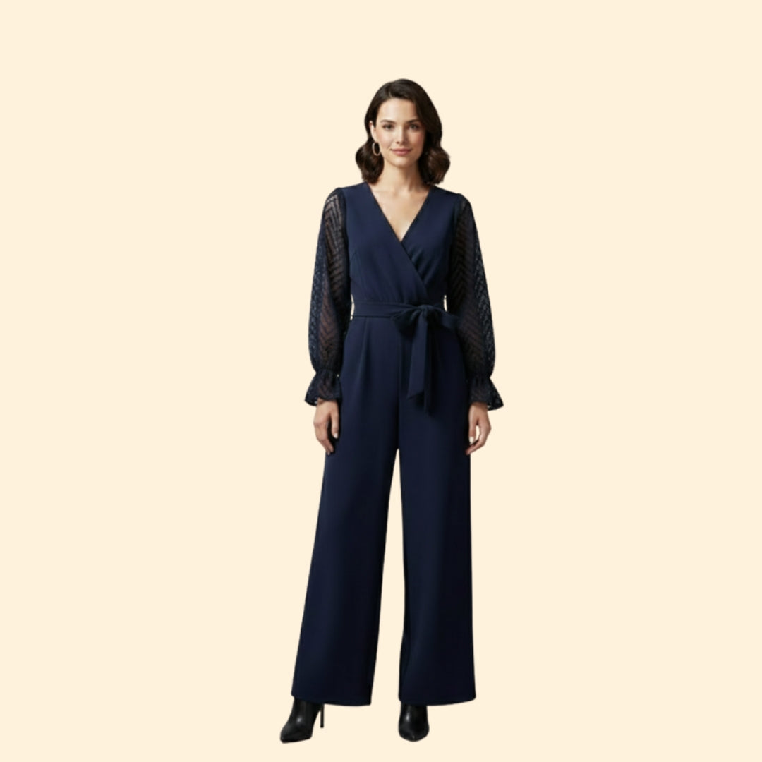 Women’s Wrap Tie Jumpsuit